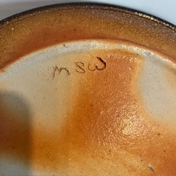 Monroe Salt Works Pembroke Flower Floral 11" Dinner Plate - Picture 6 of 7